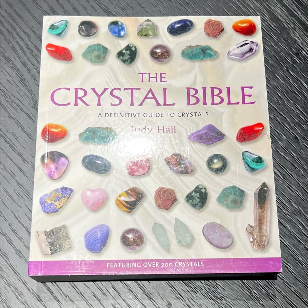 The Crystal Bible by Judy Hall Used Book